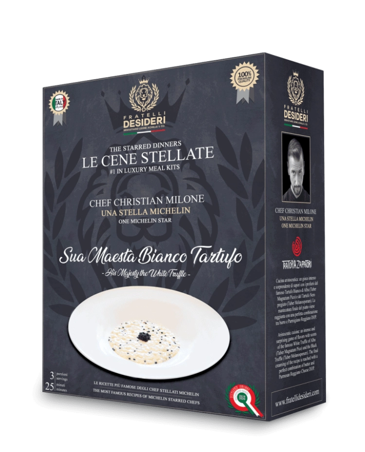 FRATELLI DESIDERI CENA STELLATA - SUA MAESTA BIANCO TARTUFO - CHEF CHRISTIAN MILONE