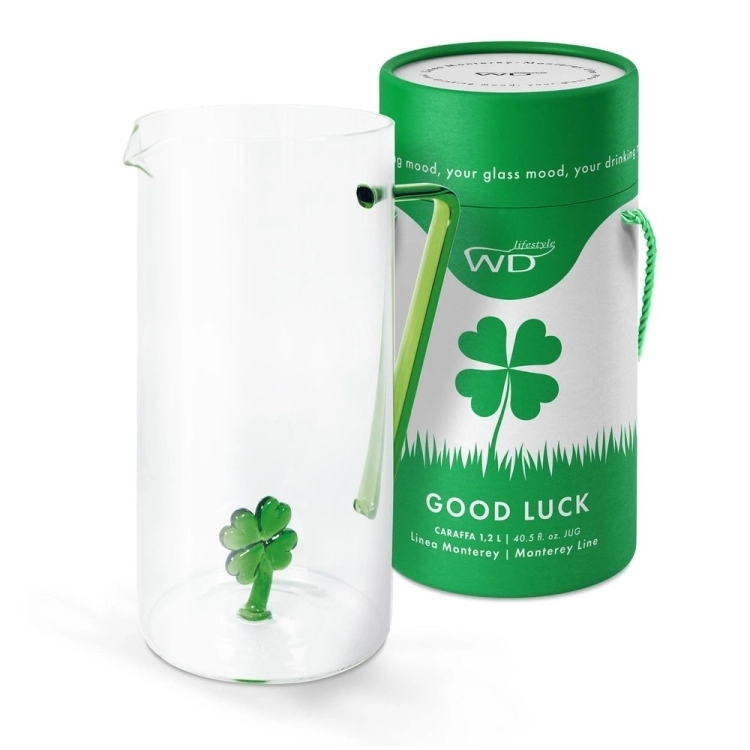 WD LIFESTYLE CARAFFA IN VETRO CON SOGGETTO COLORATO - WD LIFESTYLE