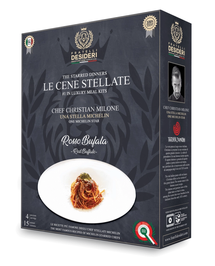 FRATELLI DESIDERI CENA STELLATA - ROSSO BUFALA - CHEF CHRISTIAN MILONE