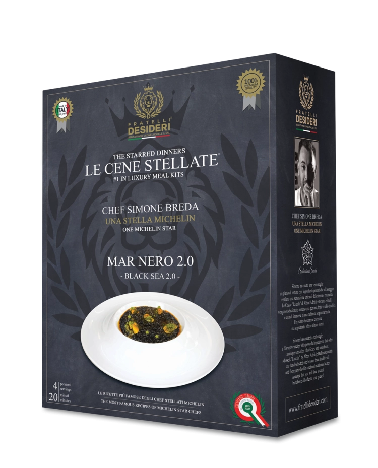 FRATELLI DESIDERI CENA STELLATA - MAR NERO 2.0 - CHEF SIMONE BREDA - Fratelli Desideri