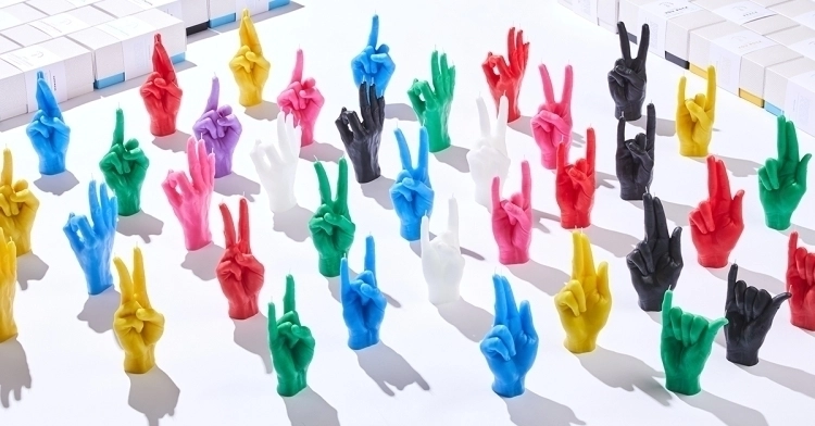 CANDLE HAND CANDELA YOU ROCK - Candle Hand