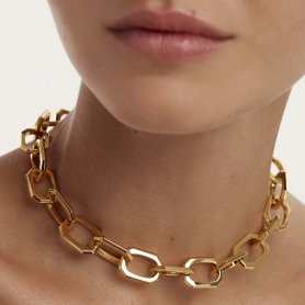 PDPAOLA COLLANA LARGE SIGNATURE CHAIN
