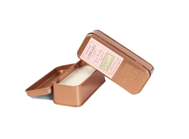 LIBRARY TWO WICK TRAVEL TIN - JANE AUSTEN
