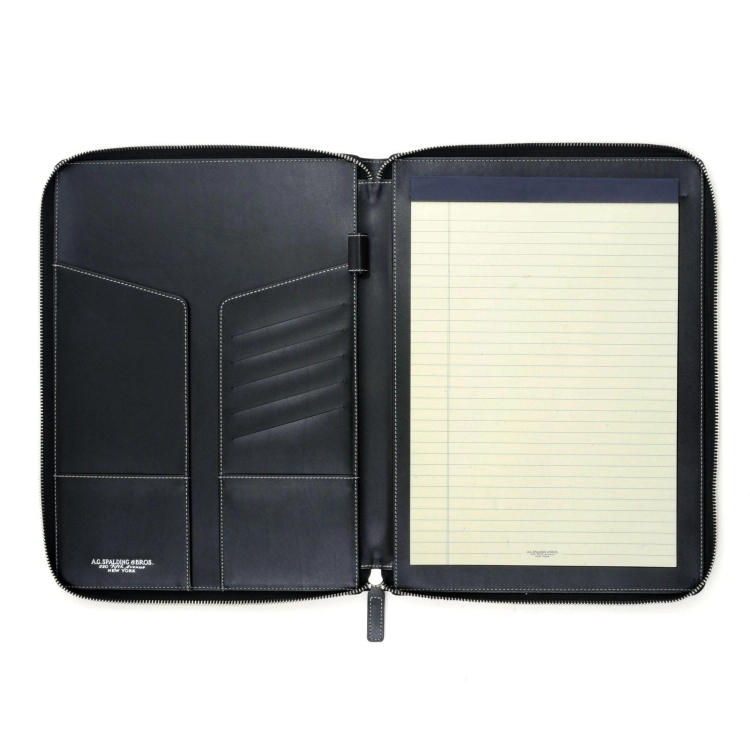 SPALDING & BROS PORTA BLOCCO A4 BL - Spalding & Bros