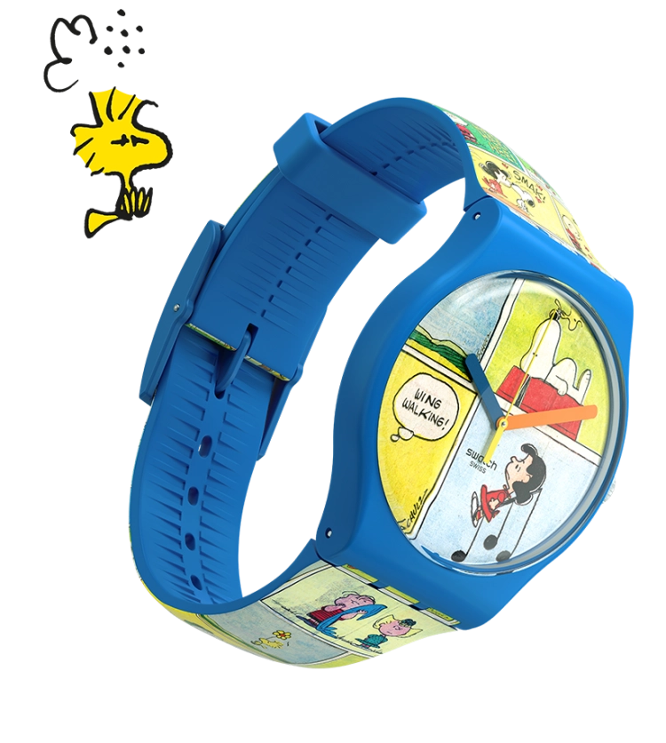 SWATCH FOR PEANUTS - SMAK!