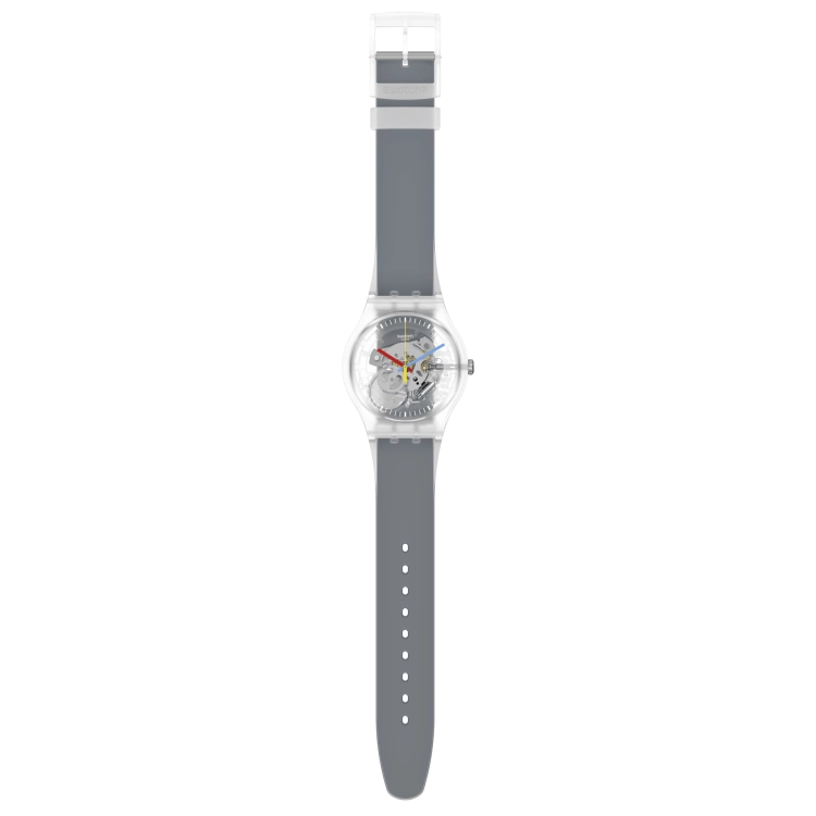 SWATCH CLEARLY BLACK STRIPED - Swatch