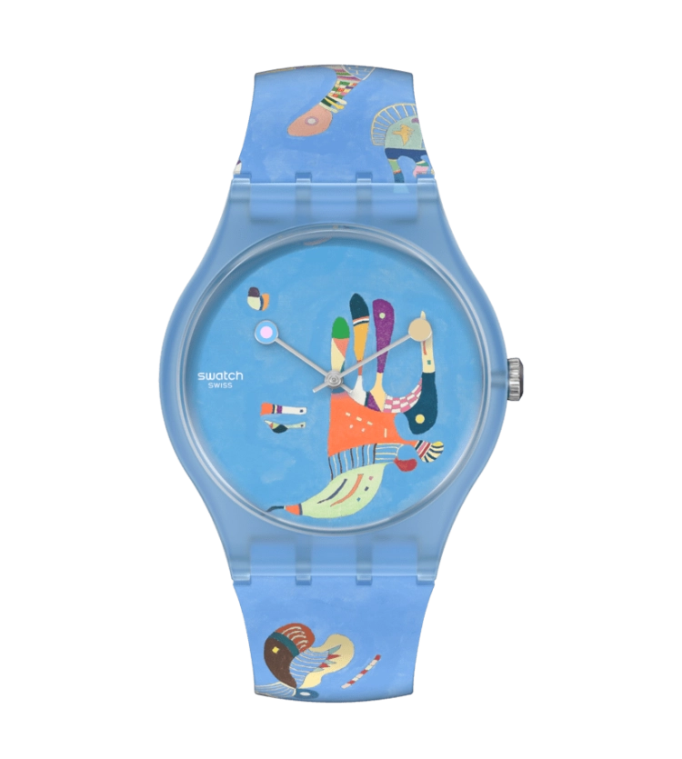SWATCH X CENTRE POMPIDOU BLUE SKY, BY VASSILY KANDINSKY - Swatch