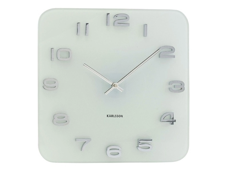 KARLSSON Wall Clock Vintage Squared - Karlsson