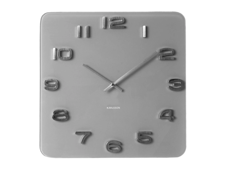 KARLSSON Wall Clock Vintage Squared - Karlsson