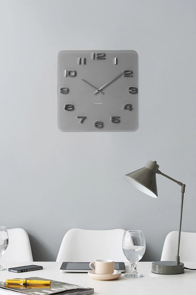 KARLSSON Wall Clock Vintage Squared - Karlsson