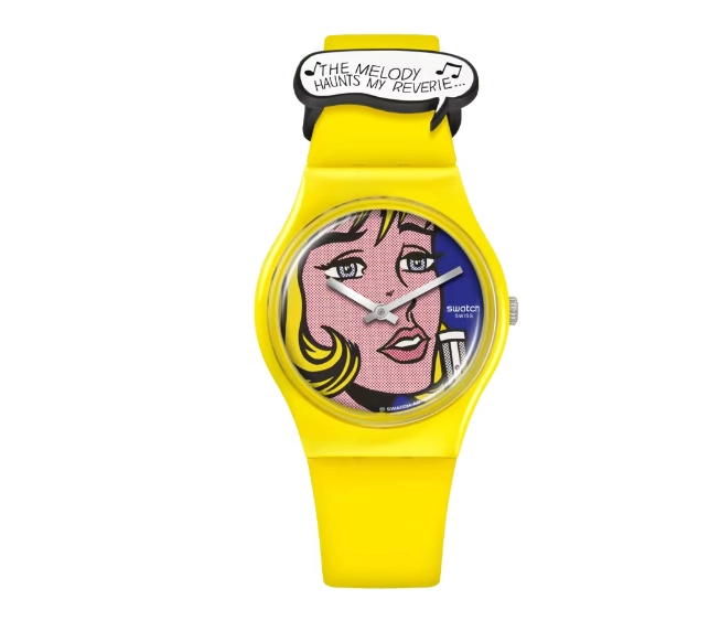 SWATCH ART JOURNEY 2023 - REVERIE BY ROY LICHTENSTEIN, THE WATCH