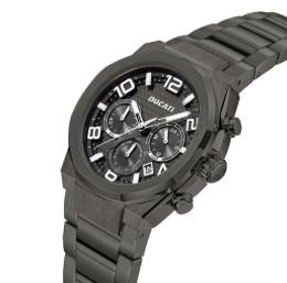 DUCATI orologio analogico CRONO ACCIAIO 