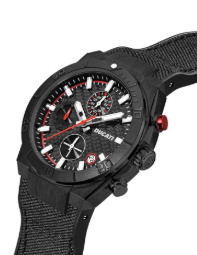 DUCATI orologio analogico CRONO ACCIAIO 