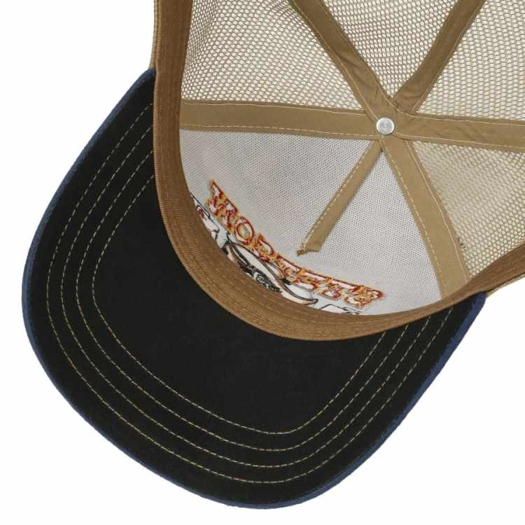 STETSON CAPPELLINO TRUCKER GAMBLING GRIFTER BEIGE - Stetson