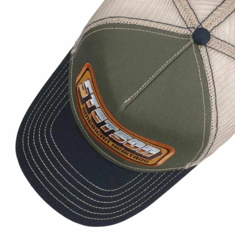 STETSON CAPPELLINO AMERICAN HERITAGE MESH SMALL OLIVA - Stetson