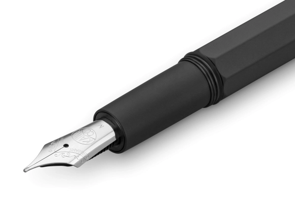 Penna stilografica originale Kaweco 250 nera cromata